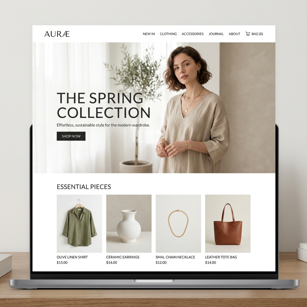 E-Commerce Landing